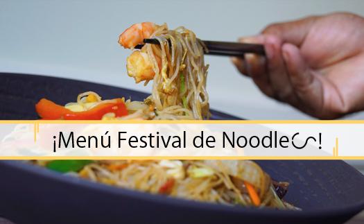 Noticia Nuevo menú ‘Festival de Noodles’